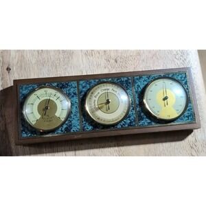 VINTAGE RELATIVE HYGRO, BAROMETER, TEMPERATURE MADE IN WEST GERMANY